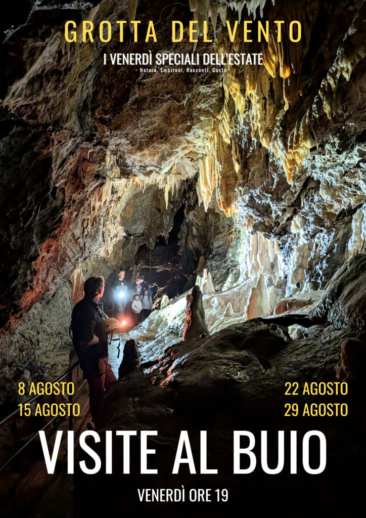 Visite al Buio alla Grotta del Vento