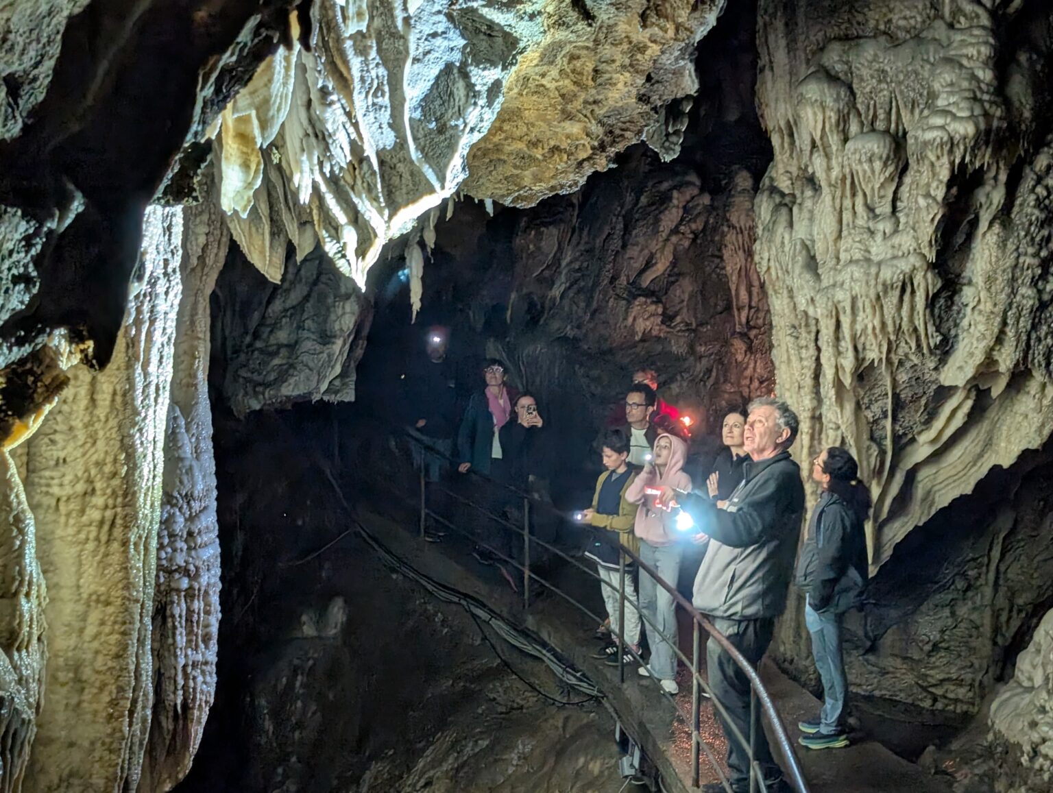 visite al buio grotta del vento